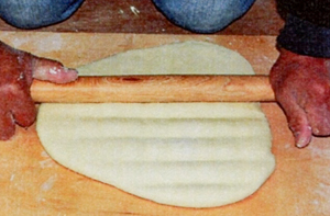 経帯麺　工程３